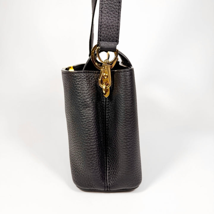 Louis Vuitton Black Taurillon My Capucines
