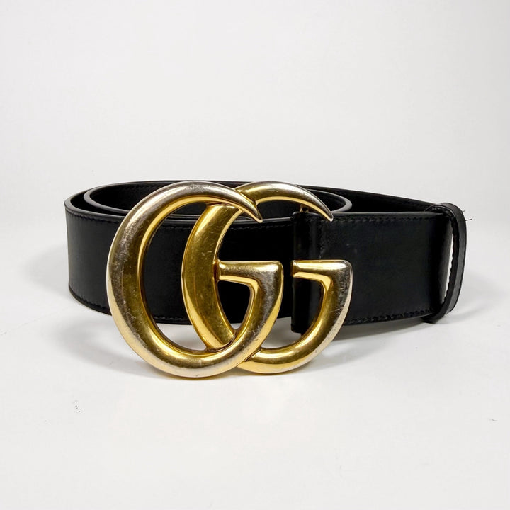 Gucci GG Marmont Smooth Leather Belt 70 28