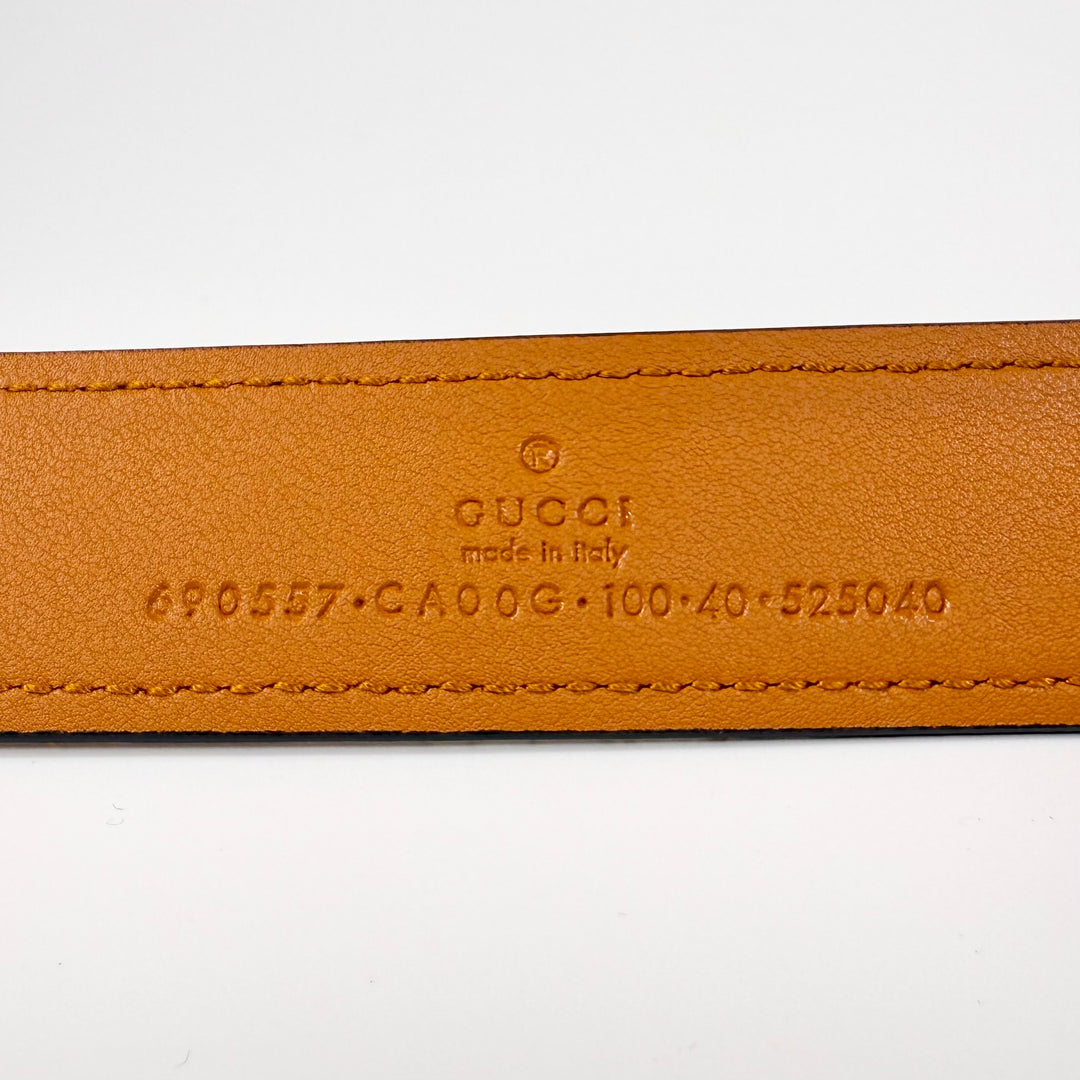 Gucci Blondie Suede Belt 100 40