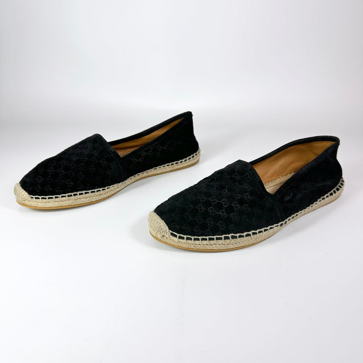 Gucci Microguccissima Velvet Espadrille - Women’s 9