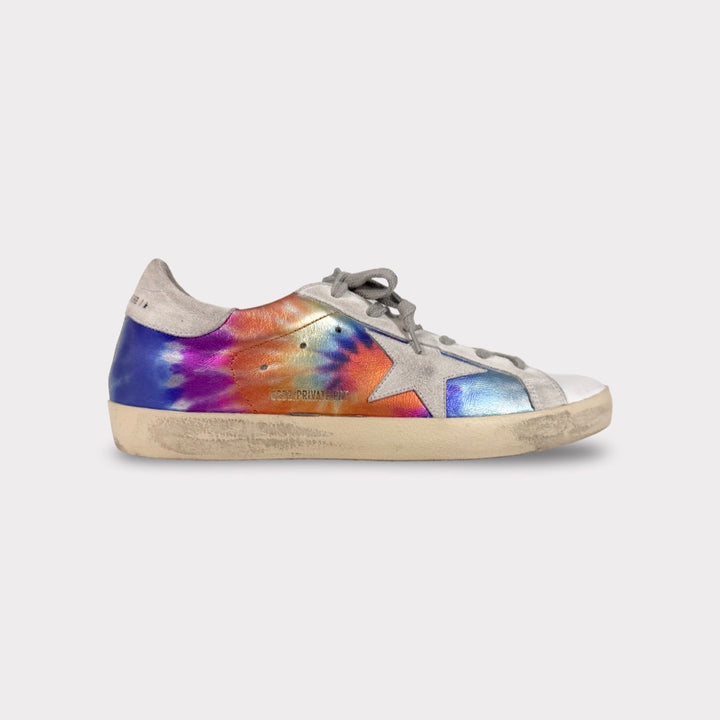 Golden Goose Tie-Dye Super Star Low Top Sneaker - Women’s 9
