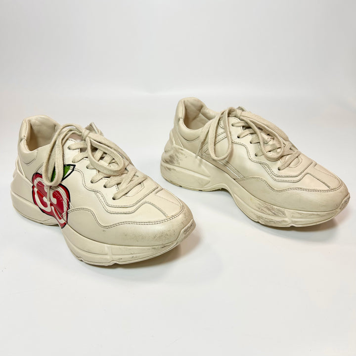 Gucci GG Apple Rhyton Sneaker - Women’s 5