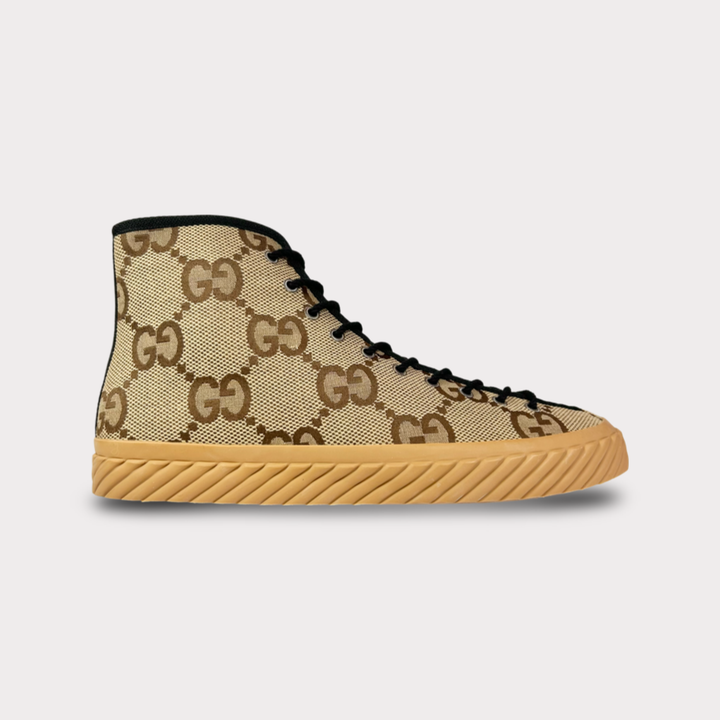 Gucci Canvas Maxi GG High Top Sneaker - Men’s 13