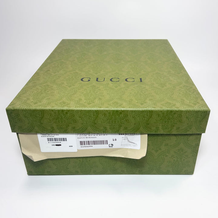 Gucci Interlocking G Canvas High Top Sneaker - Men’s 10.5