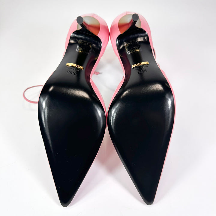 Gucci Priscilla 105mm Patent Leather Pump Heel - Women’s 8.5