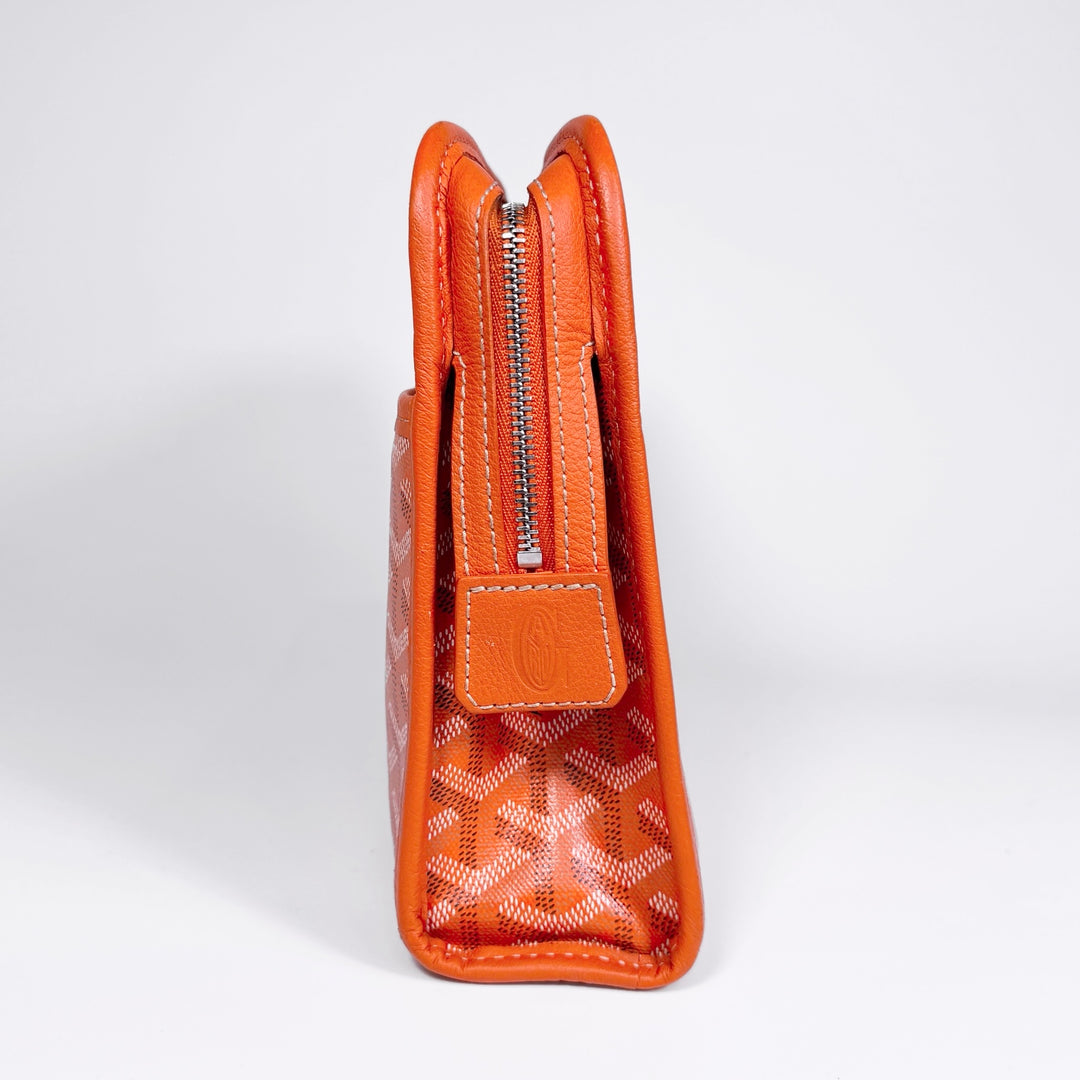 Goyard Jouvence Toiletry Pouch MM Orange