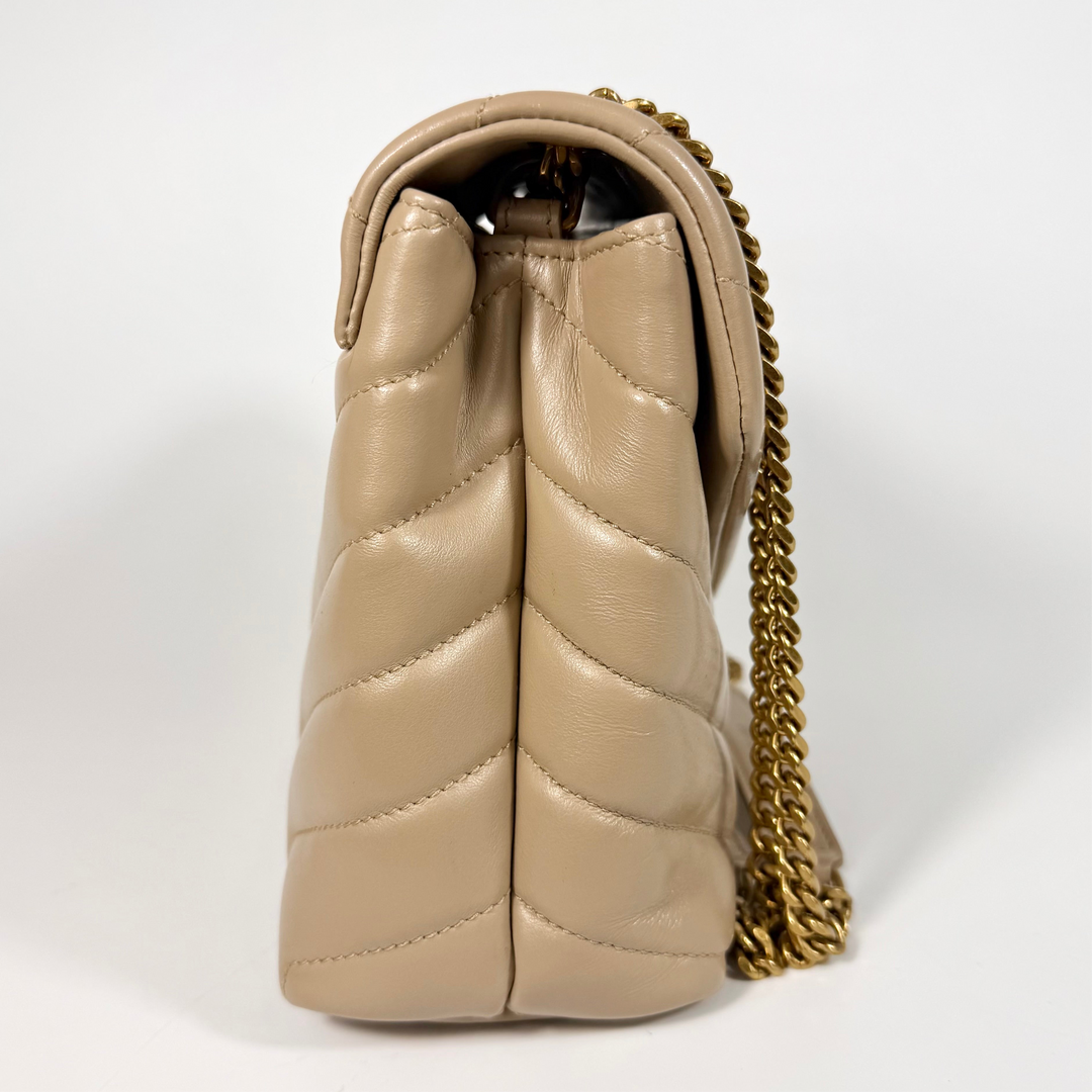 Saint Laurent Small Quilted Loulou Shoulder Bag