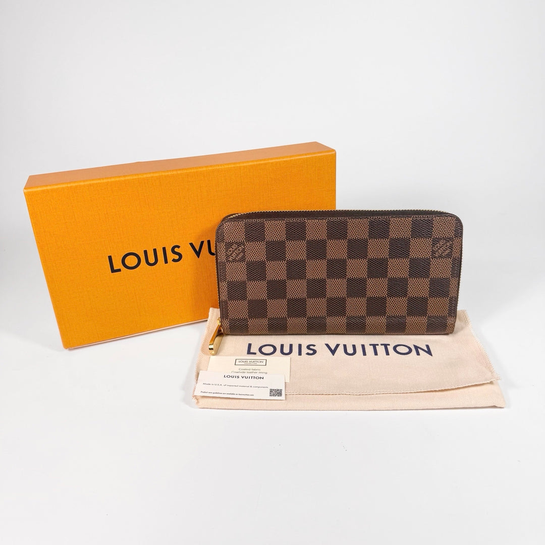 Louis Vuitton Damier Ebene Zippy Wallet