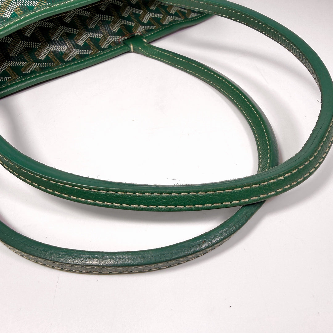 Goyard Goyardine Artois PM Green