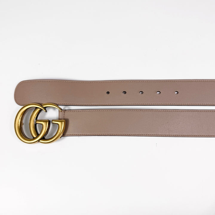 Gucci GG Marmont Smooth Leather Belt 75 30