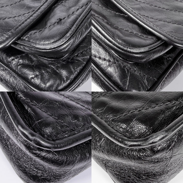 Saint Laurent Crinkled Calfskin Baby Niki Bag