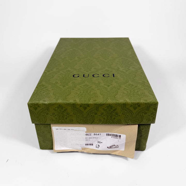 Gucci Crystal GG 1977 Tennis Low Top Sneaker - Women’s 6.5