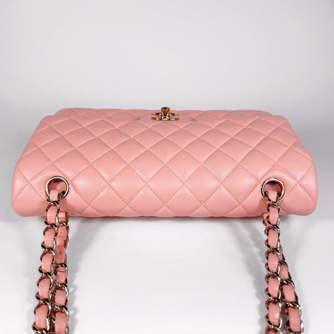 Chanel Quilted Lambskin Medium Double Flap