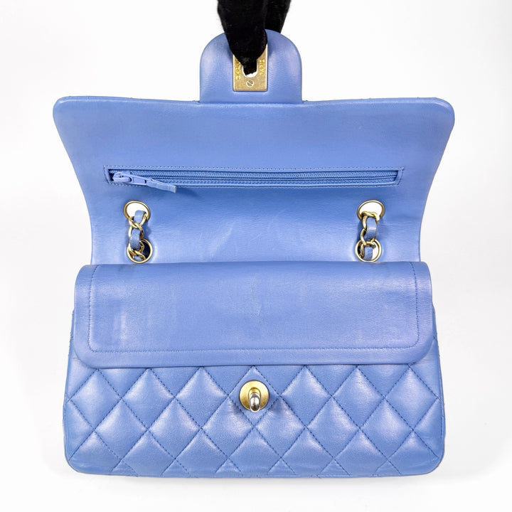 Chanel Quilted Lambskin Small Double Flap Bag