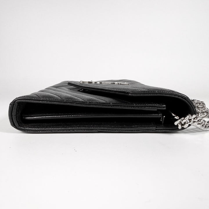 Saint Laurent Cassandre Envelope Wallet On Chain