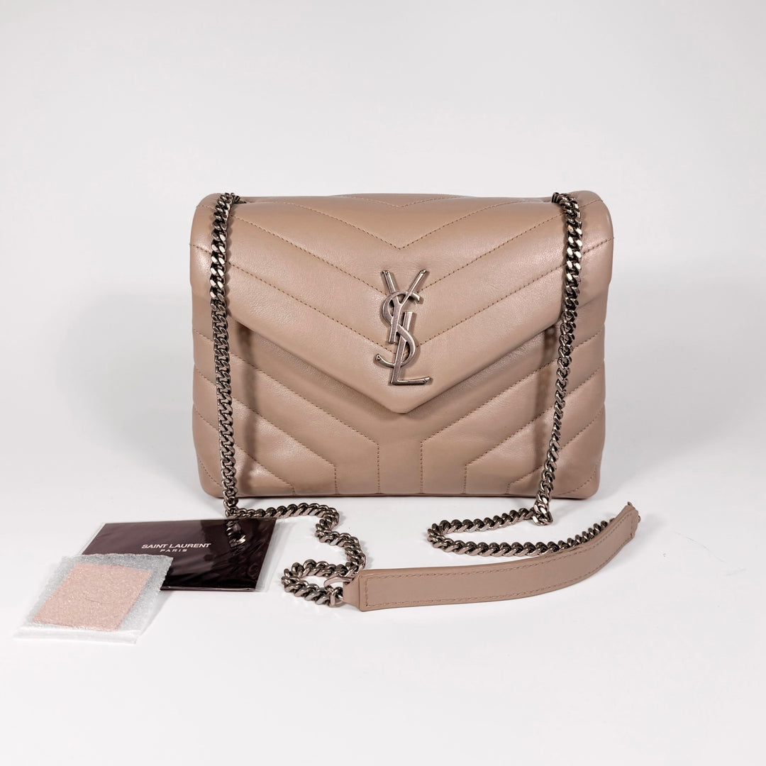 Saint Laurent Quilted Small Loulou Bag