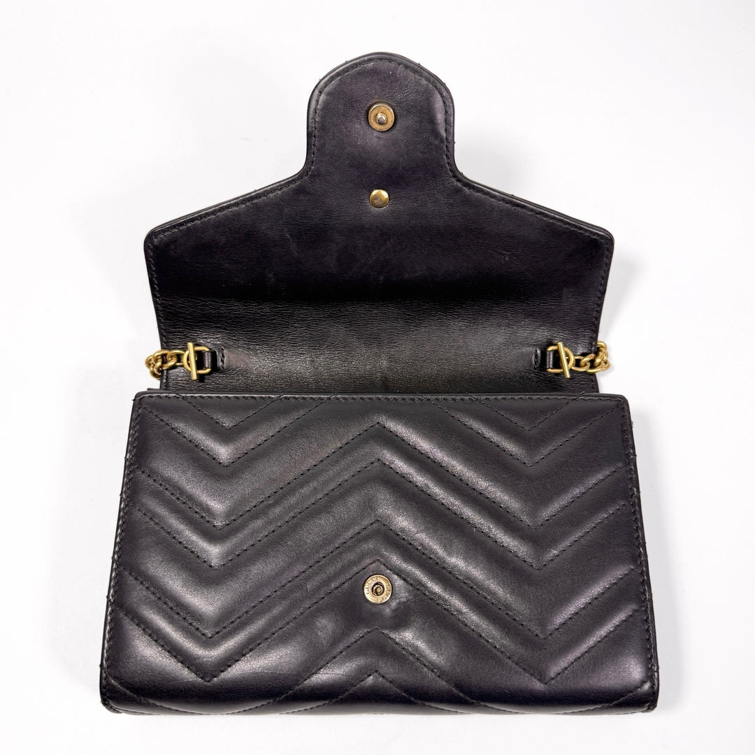Gucci Matelasse Marmont Wallet On Chain