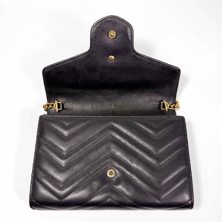 Gucci Matelasse Marmont Wallet On Chain