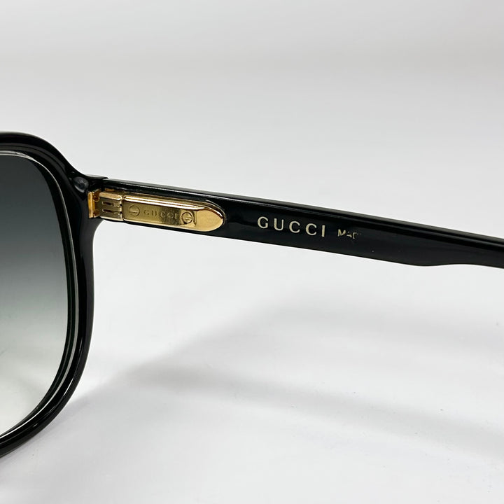 Gucci Black Aviator Sunglasses GG1044O