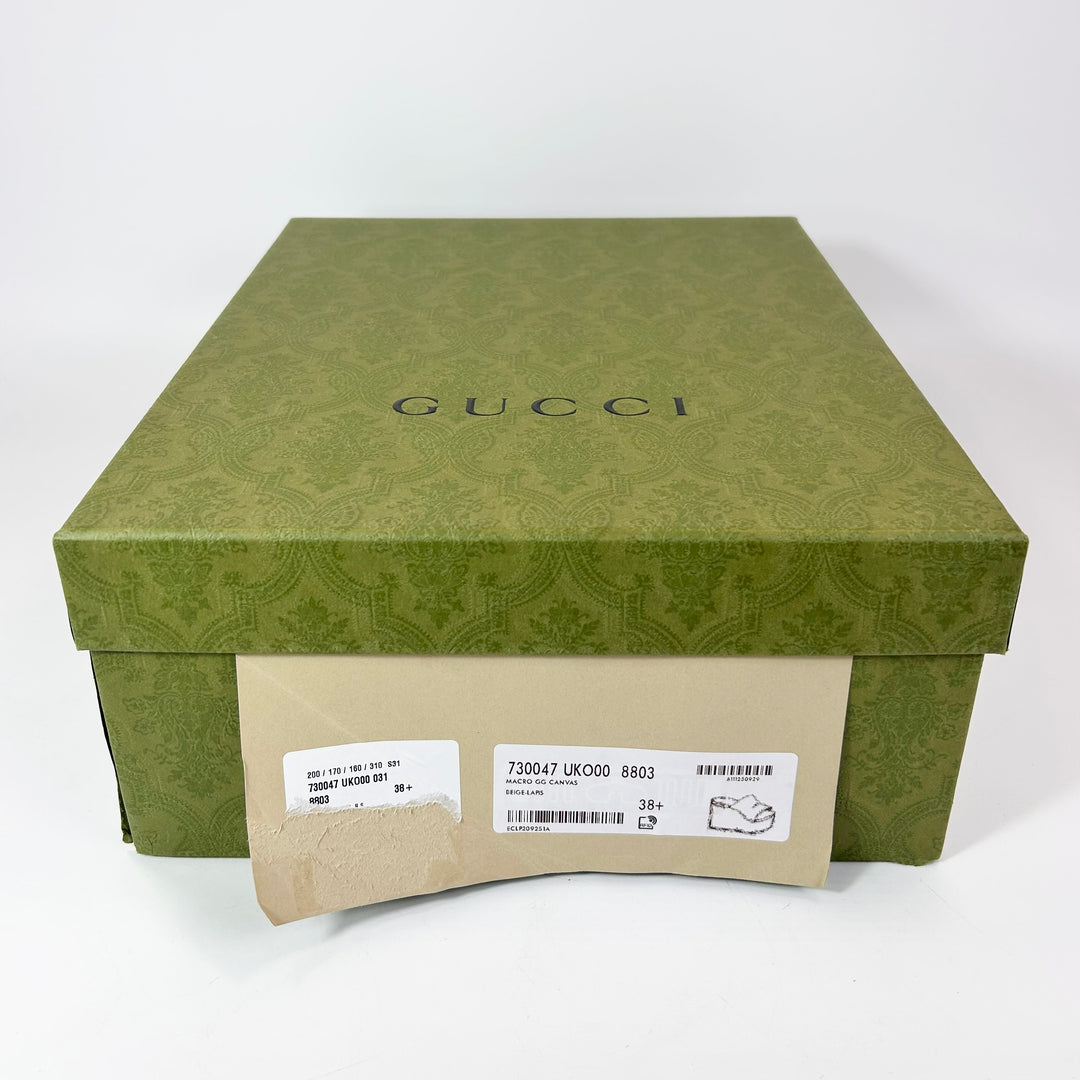 Gucci Jumbo GG Angelina Platform Wedge Sandal - Women’s 8.5