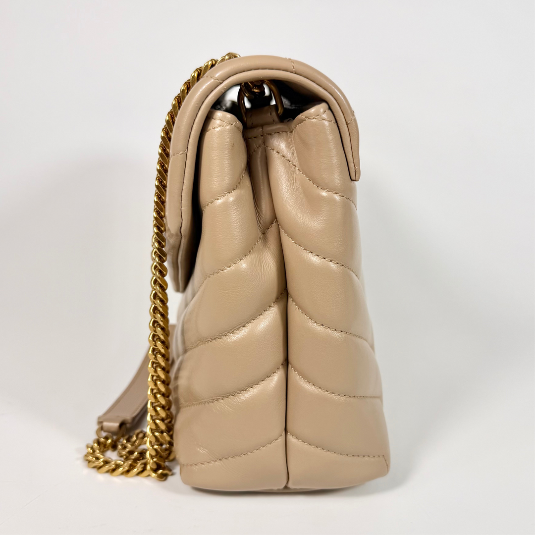 Saint Laurent Small Quilted Loulou Shoulder Bag