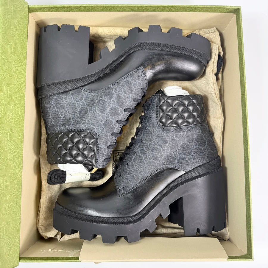 Gucci Apollo GG Supreme Ankle Boot - Women’s 11.5