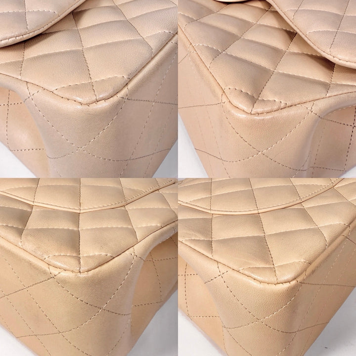 Chanel Quilted Lambskin Jumbo Double Flap Bag