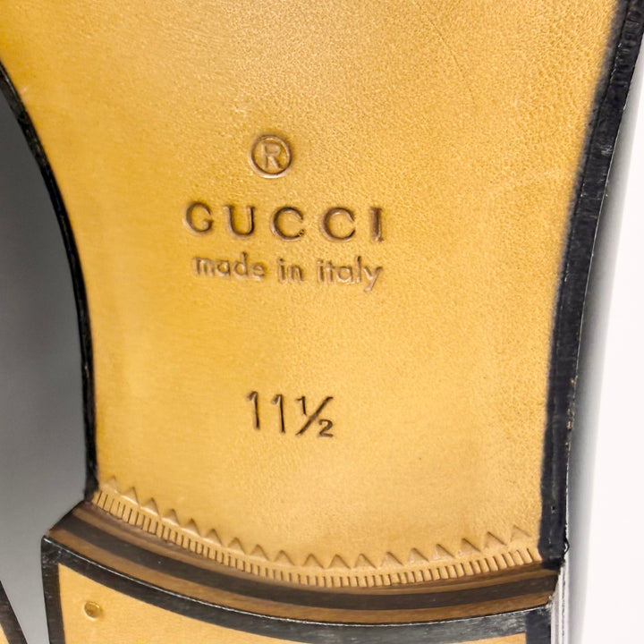 Gucci GG Supreme Tassel Leather Loafer - Men’s 12