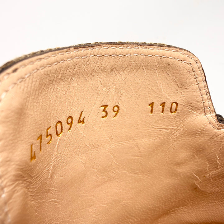 Gucci Princetown Canvas GG Loafer - Women’s 9