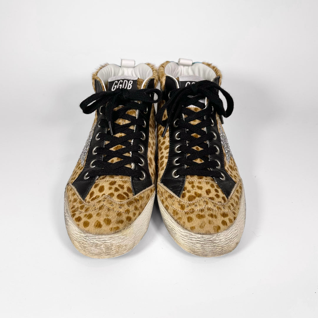 Golden Goose Calf Hair Midstar Sneaker - Women’s 8