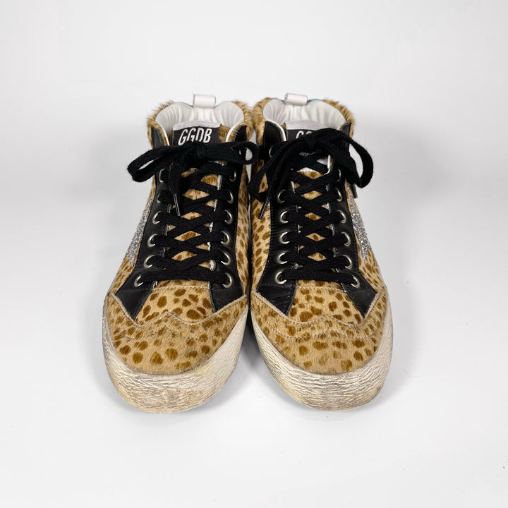 Golden Goose Calf Hair Midstar Sneaker - Women’s 8