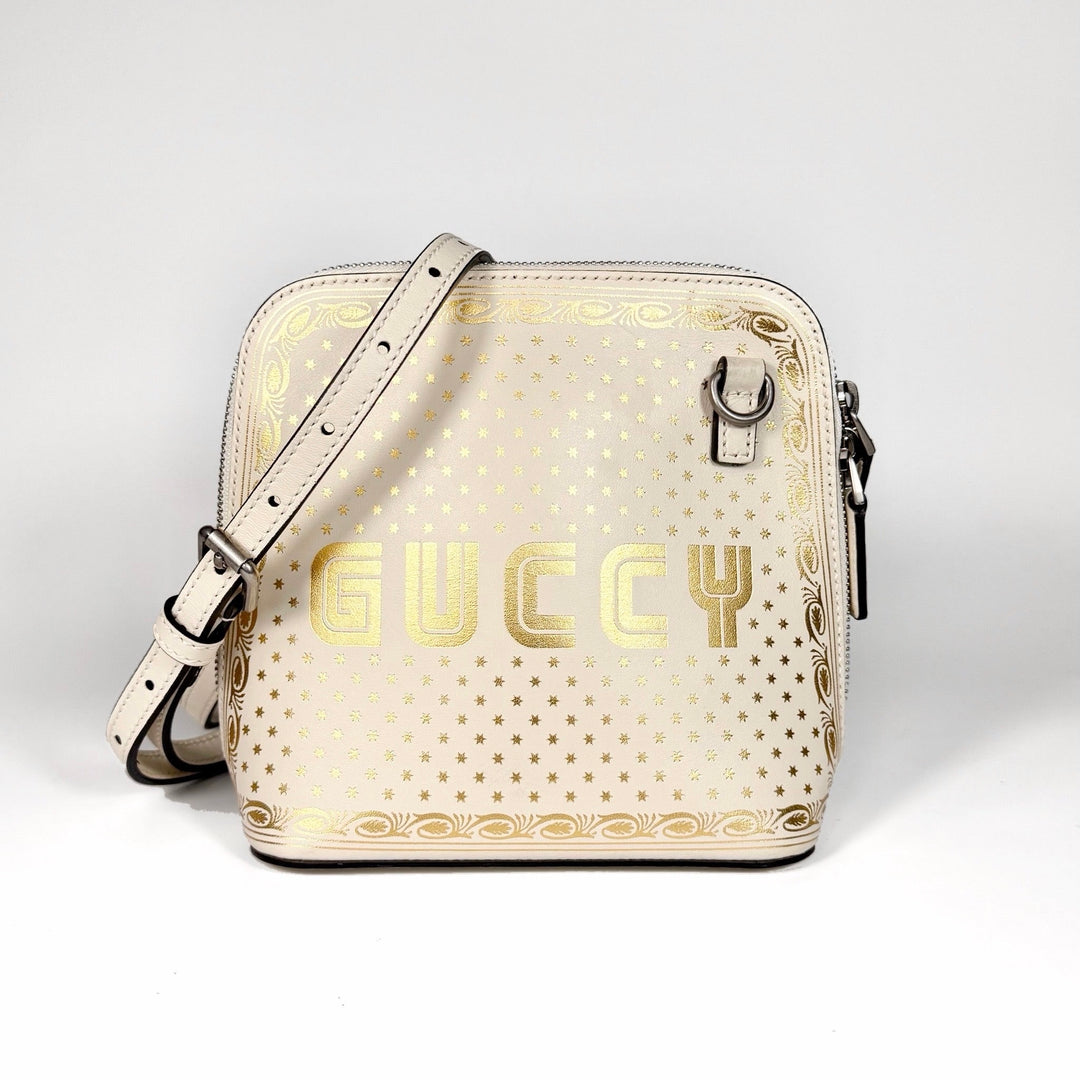 Gucci x Sega Calfskin Mini Dome Crossbody Bag