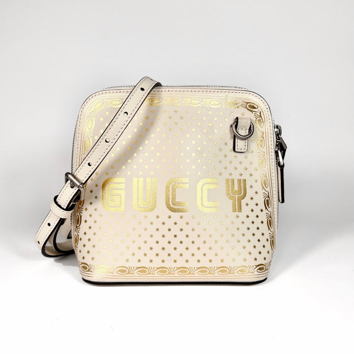 Gucci x Sega Calfskin Mini Dome Crossbody Bag
