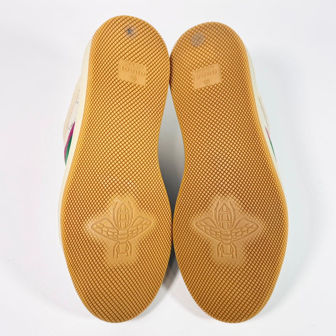 Gucci Metallic GG Screener Sneaker - Women’s 6