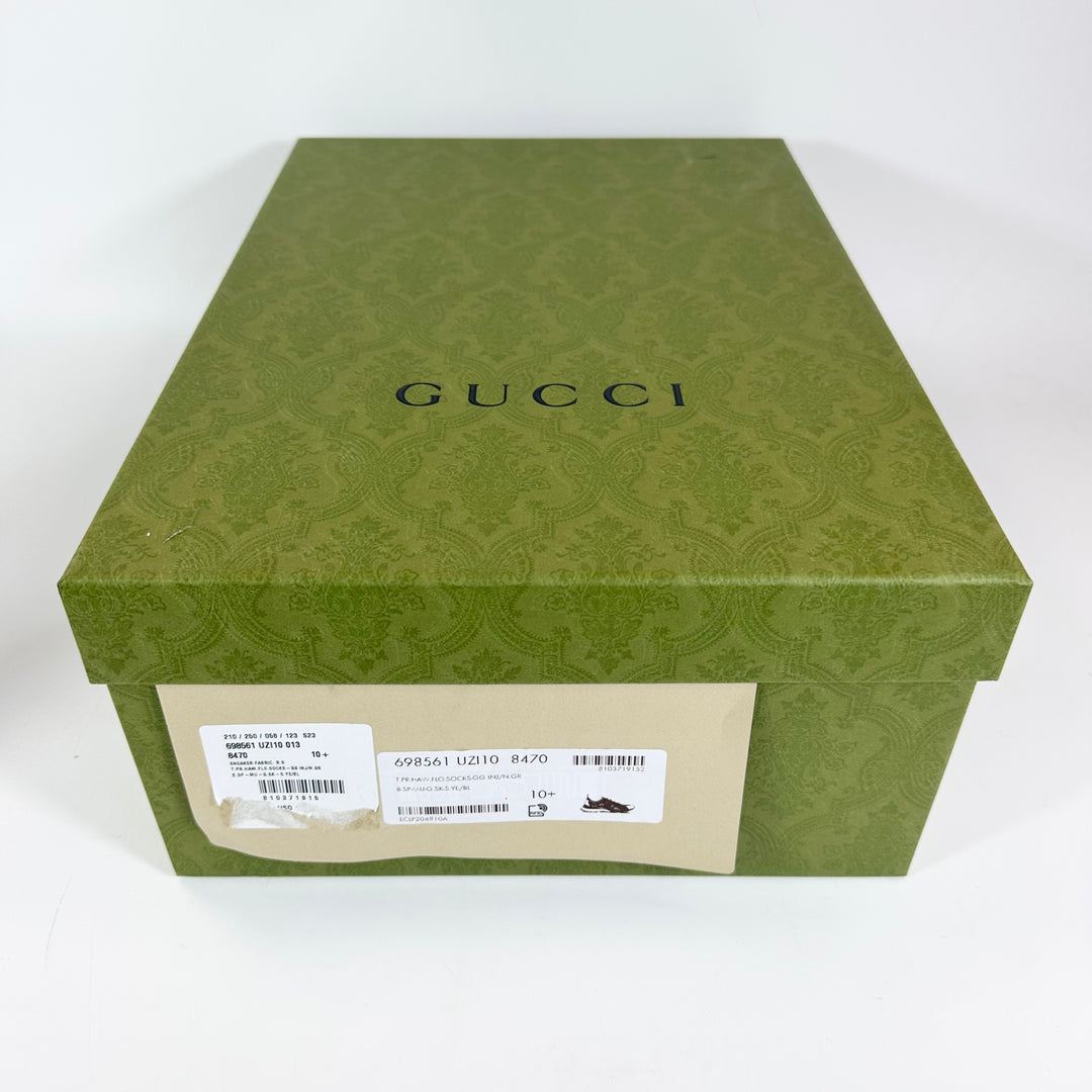 Gucci Technical Knit Floral Run Sneaker - Men’s 11