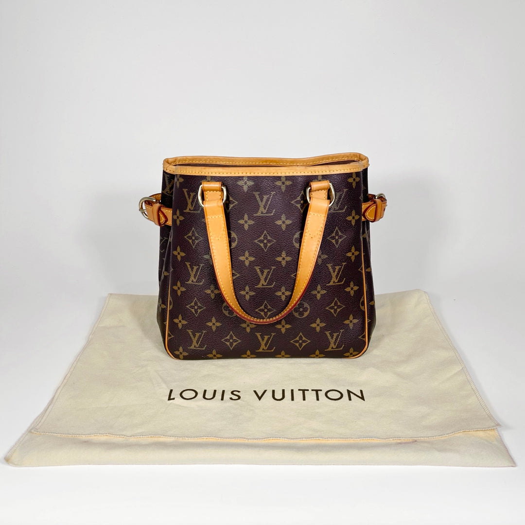 Louis Vuitton Monogram Vertical Batignolles Shoulder Bag