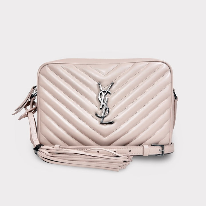 Saint Laurent Medium Lou Camera Bag Pink