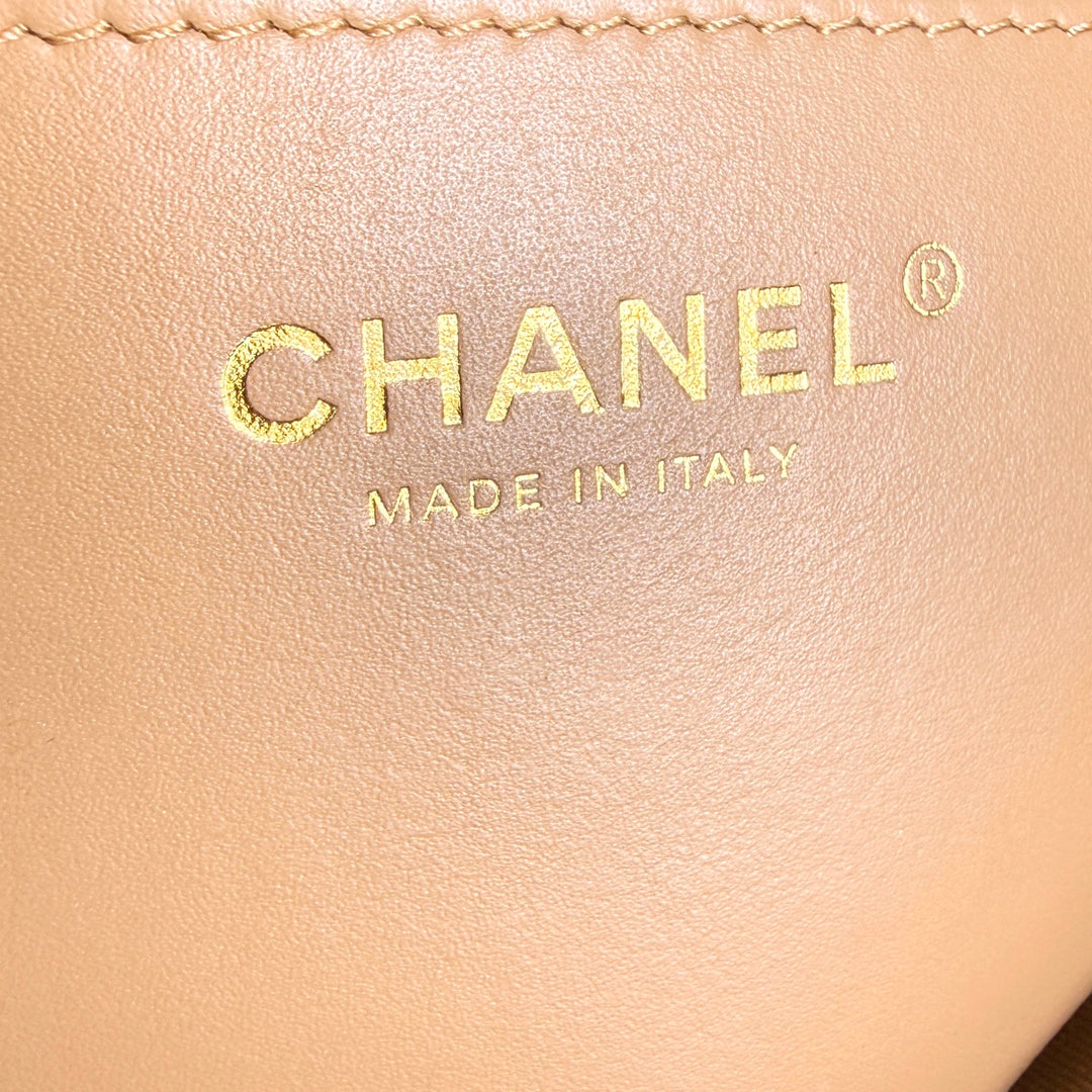Chanel Quilted Caviar Never Ending Chain Flap Bag