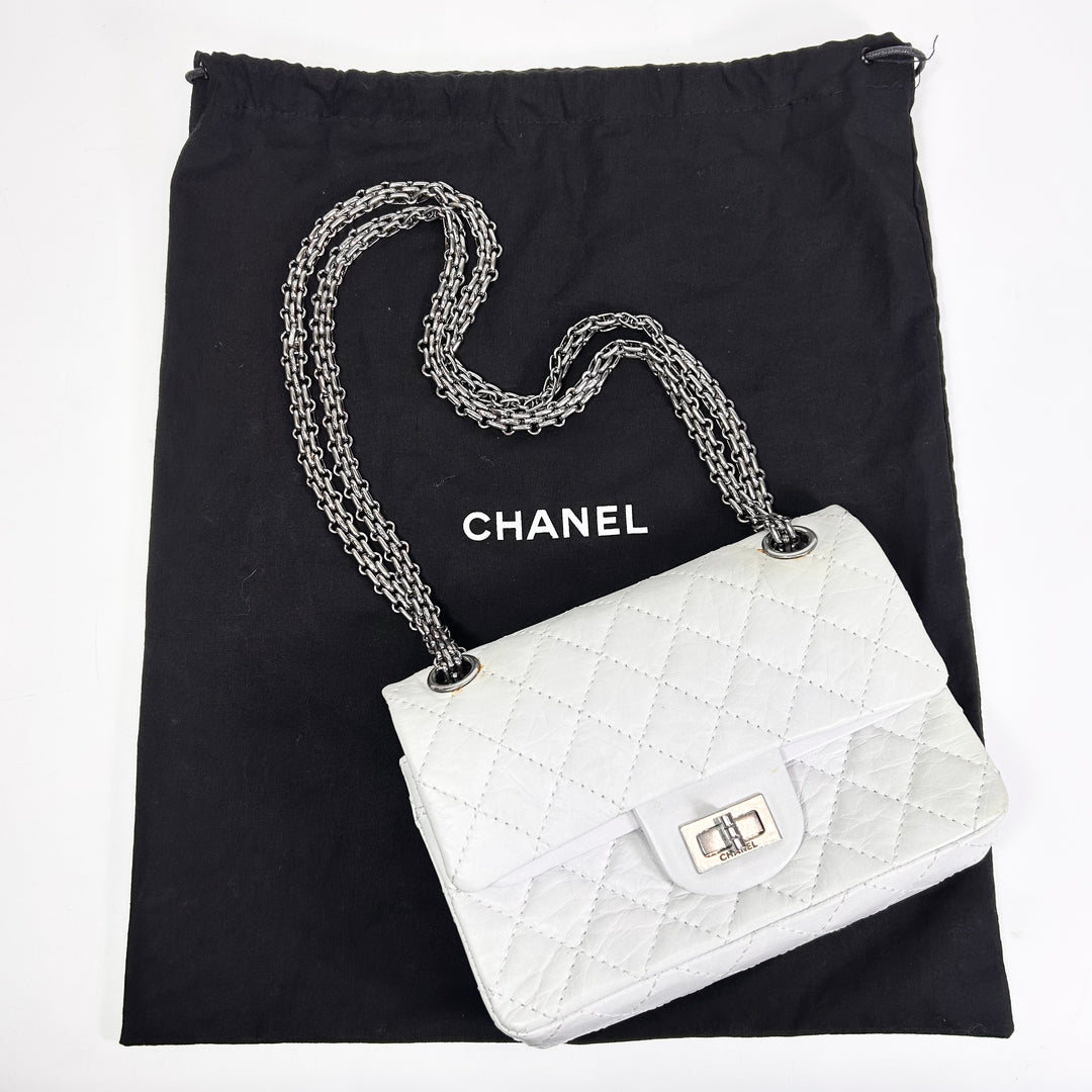 Chanel Aged Calfskin 50th Anniversary 2.55 Reissue Double Flap Bag