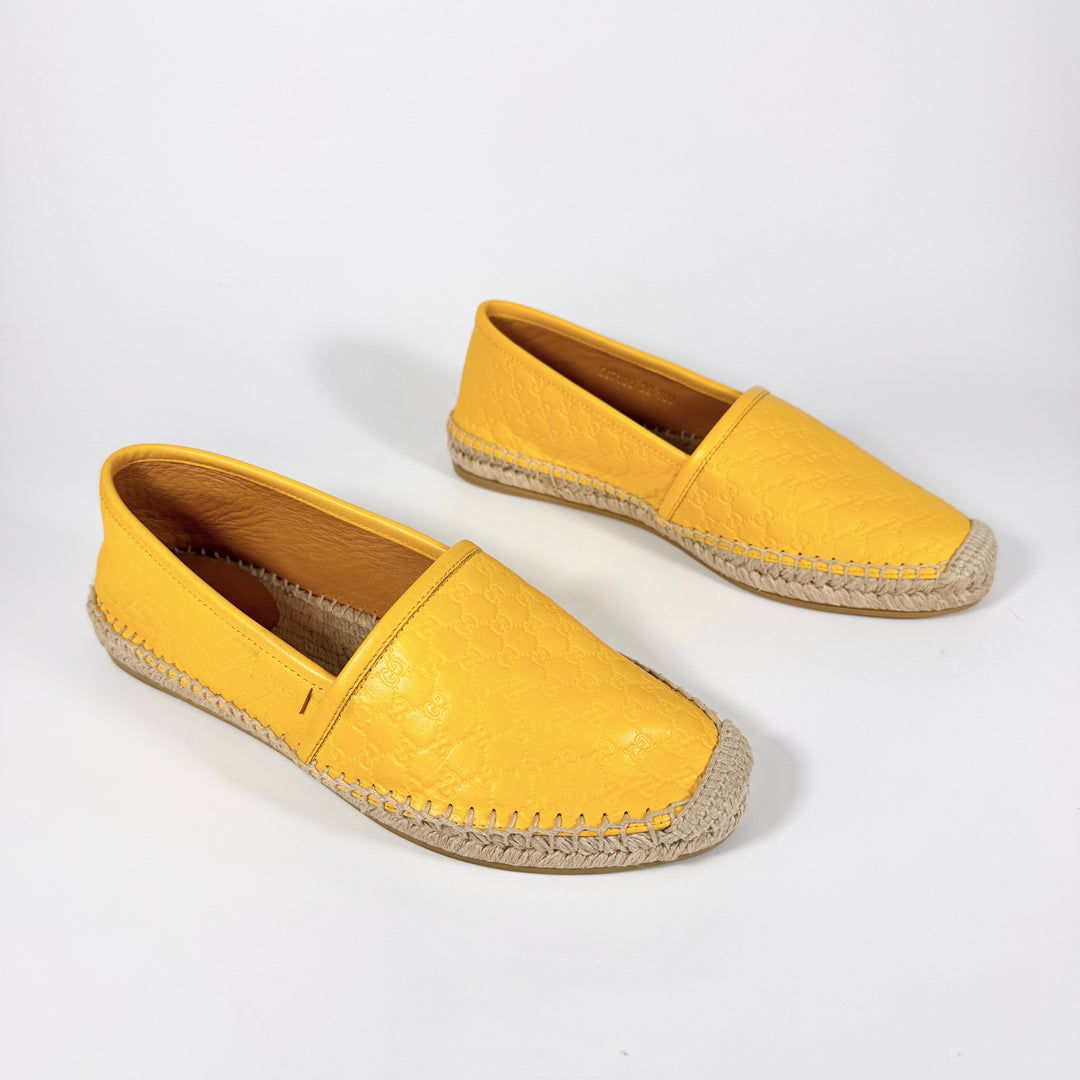 Gucci Microguccissima Leather Espadrille - Women’s 6