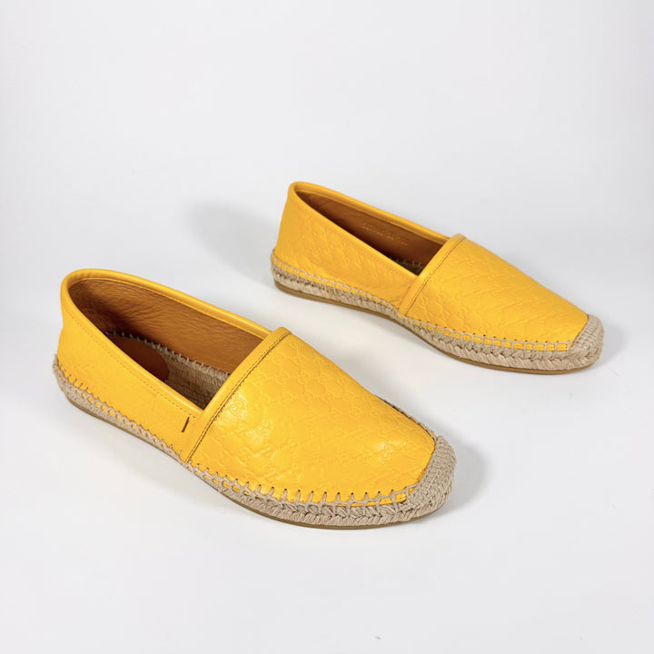Gucci Microguccissima Leather Espadrille - Women’s 6