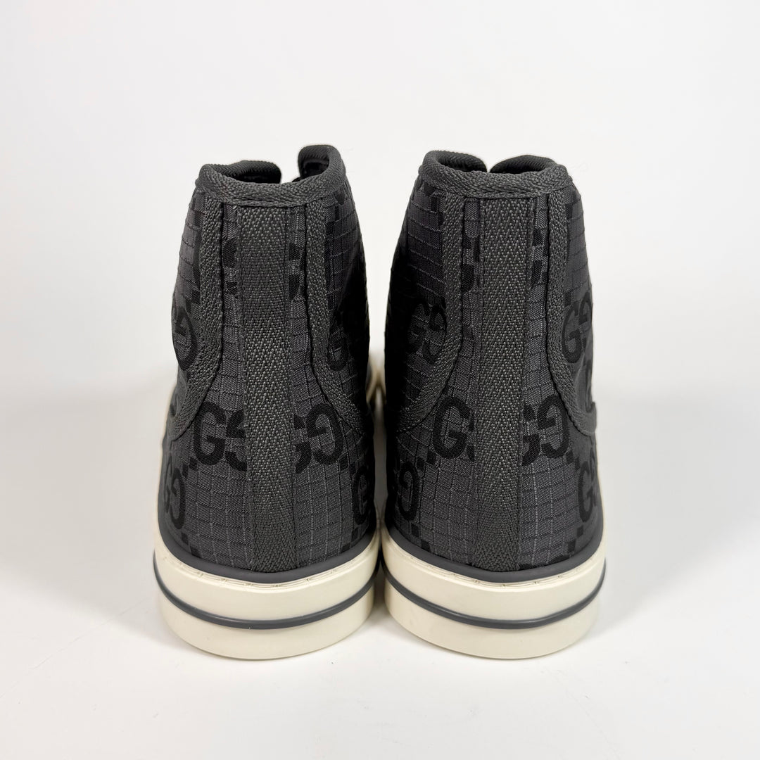 Gucci Maxi GG 1977 Tennis High Top Sneaker - Men’s 12.5