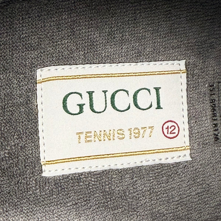 Gucci Maxi GG 1977 Tennis High Top Sneaker - Men’s 12.5