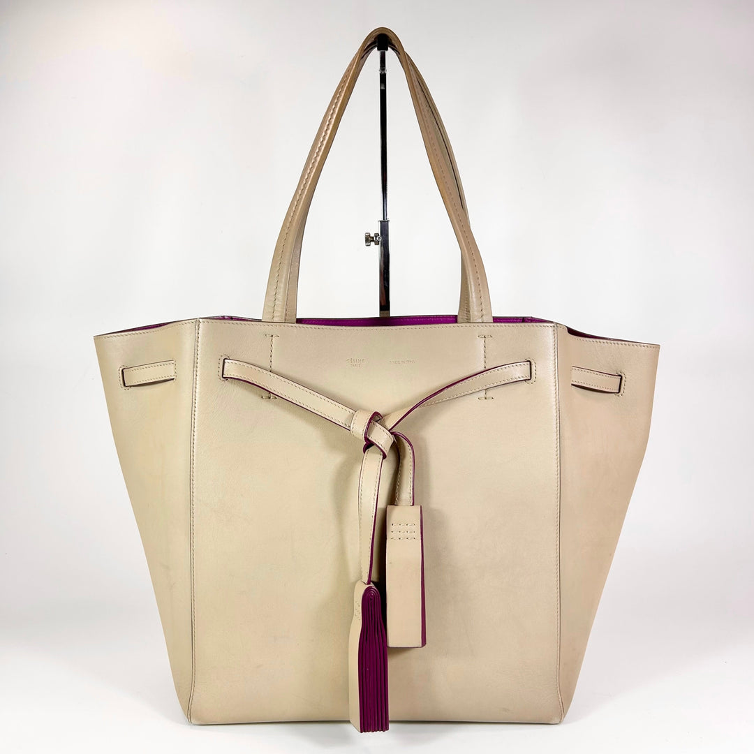 Celine Tassel Cabas Phantom Tote