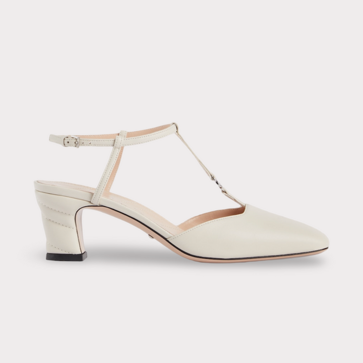 Gucci Petite GG Slingback Nappa Leather Heel - Women’s 10