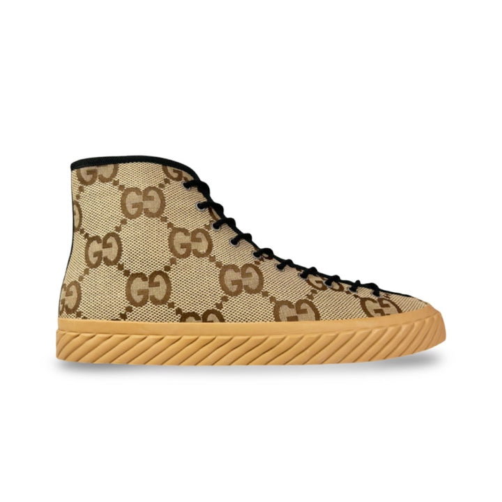 Gucci Canvas Maxi GG High Top Sneaker - Men’s 13