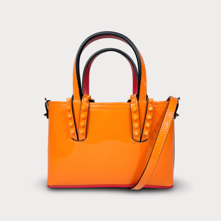 Christian Louboutin Patent Nano Cabata Tote