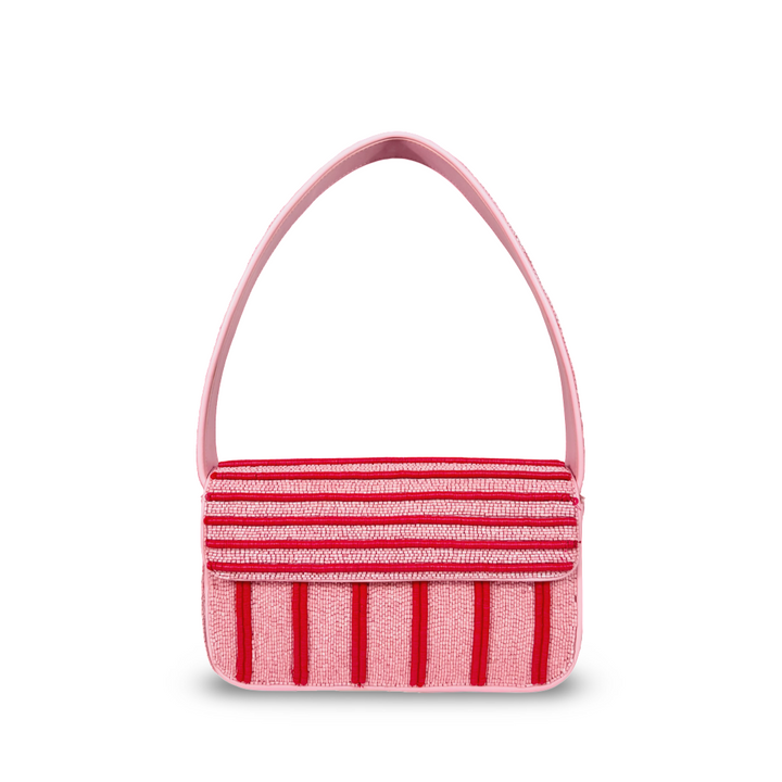 Staud Tommy Beaded Shoulder Bag