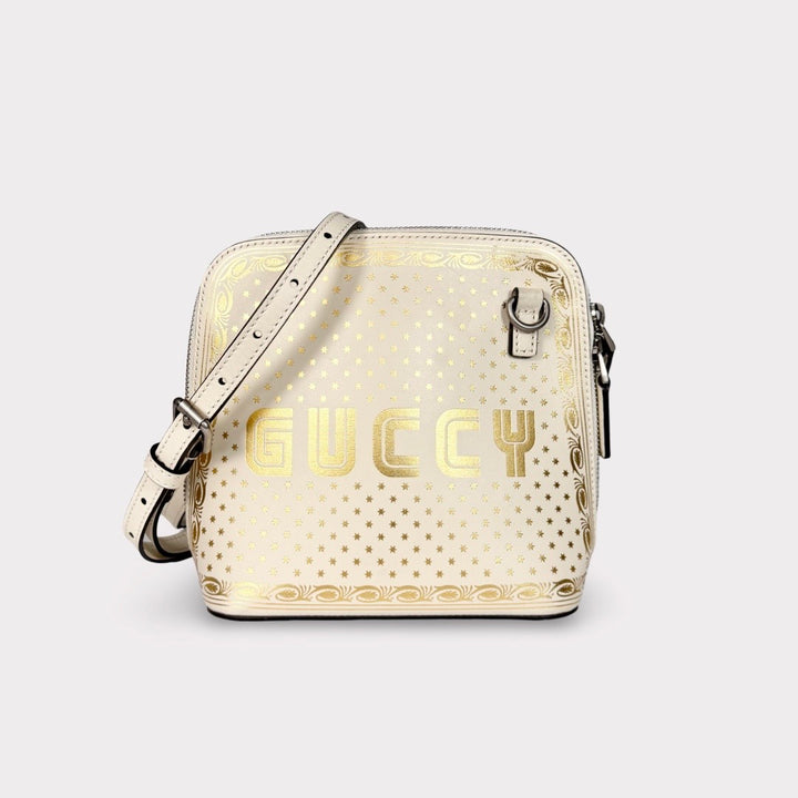 Gucci x Sega Calfskin Mini Dome Crossbody Bag