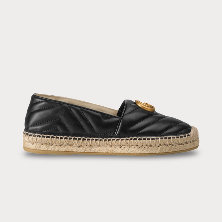 Gucci GG Marmont Matelasse Espadrille - Women’s 9.5
